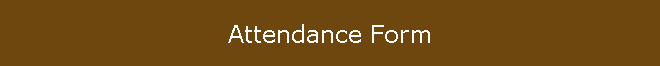 Attendance Form